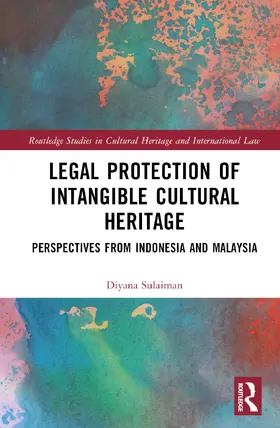 Sulaiman |  Legal Protection of Intangible Cultural Heritage | Buch |  Sack Fachmedien