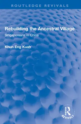Kuah |  Rebuilding the Ancestral Village | Buch |  Sack Fachmedien