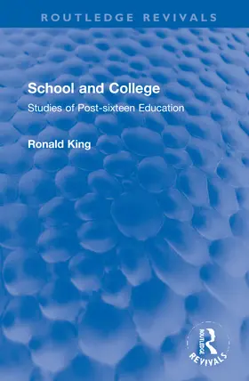 King |  School and College | Buch |  Sack Fachmedien