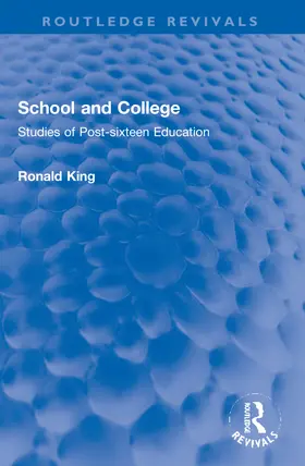 King |  School and College | Buch |  Sack Fachmedien