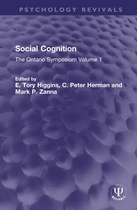 Higgins / Herman / Zanna |  Social Cognition | Buch |  Sack Fachmedien