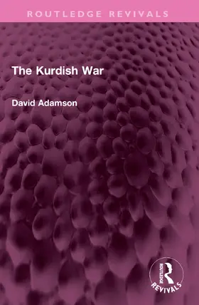 Adamson |  The Kurdish War | Buch |  Sack Fachmedien