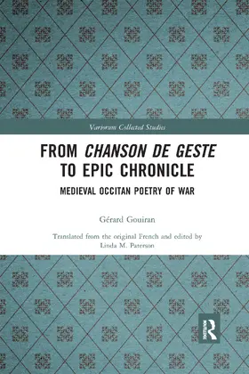 Gouiran / Paterson |  From Chanson de Geste to Epic Chronicle | Buch |  Sack Fachmedien