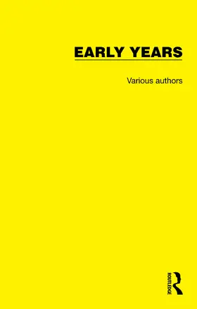 Various |  Routledge Library Editions: Early Years | Buch |  Sack Fachmedien