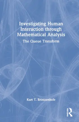 Brintzenhofe |  Investigating Human Interaction Through Mathematical Analysis | Buch |  Sack Fachmedien