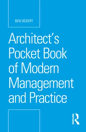 Vickery |  Architect's Pocket Book of Modern Management and Practice | Buch |  Sack Fachmedien