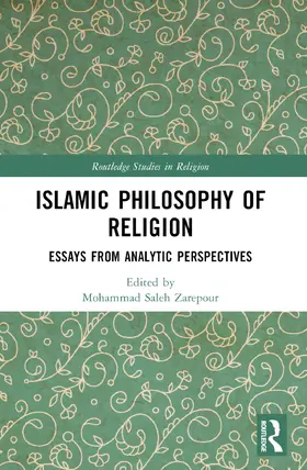 Zarepour |  Islamic Philosophy of Religion | Buch |  Sack Fachmedien