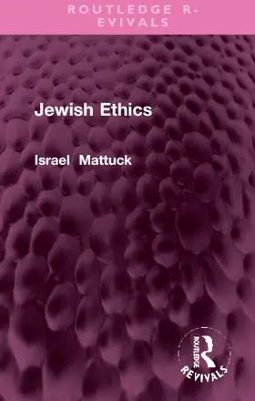 Mattuck |  Jewish Ethics | Buch |  Sack Fachmedien