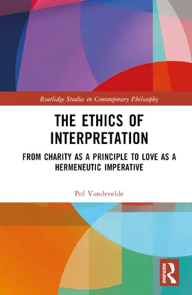 Vandevelde |  The Ethics of Interpretation | Buch |  Sack Fachmedien
