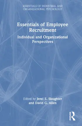 Slaughter / Allen |  Essentials of Employee Recruitment | Buch |  Sack Fachmedien