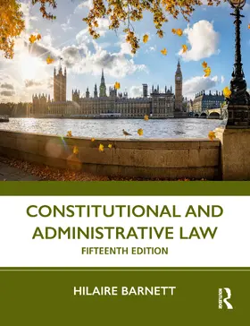 Barnett | Constitutional and Administrative Law | Buch | 978-1-032-41930-5 | sack.de