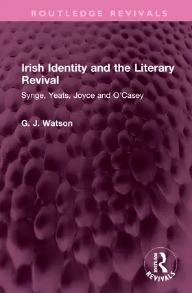 Watson |  Irish Identity and the Literary Revival | Buch |  Sack Fachmedien