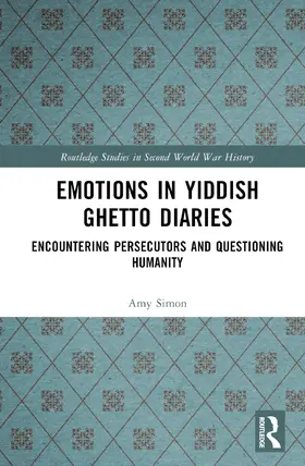 Simon |  Emotions in Yiddish Ghetto Diaries | Buch |  Sack Fachmedien