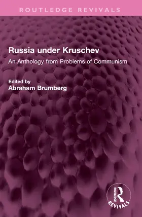 Brumberg |  Russia Under Kruschev | Buch |  Sack Fachmedien