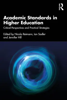 Reimann / Sadler / Hill |  Academic Standards in Higher Education | Buch |  Sack Fachmedien