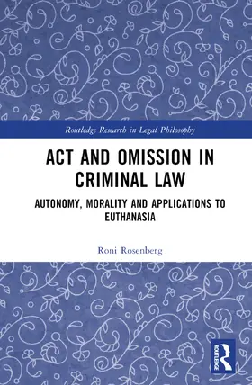 Rosenberg |  ACT and Omission in Criminal Law | Buch |  Sack Fachmedien