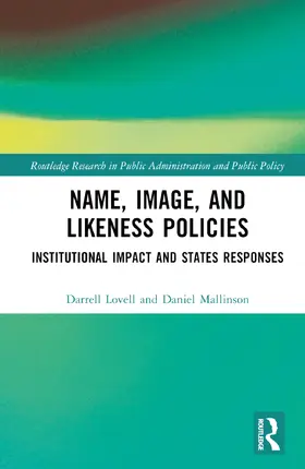 Lovell / Mallinson |  Name, Image, and Likeness Policies | Buch |  Sack Fachmedien