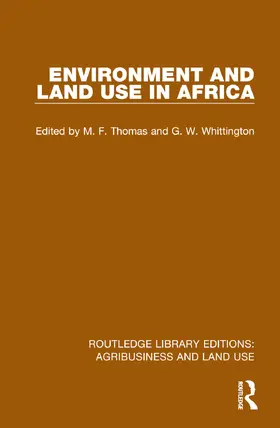 Thomas / Whittington |  Environment and Land Use in Africa | Buch |  Sack Fachmedien