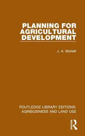 Mollett |  Planning for Agricultural Development | Buch |  Sack Fachmedien