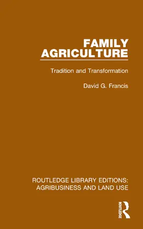 Francis |  Family Agriculture | Buch |  Sack Fachmedien