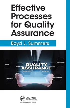 Summers | Effective Processes for Quality Assurance | Buch | 978-1-032-47565-3 | www2.sack.de