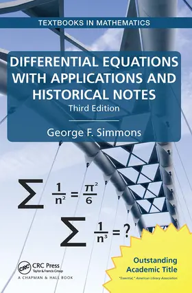 Simmons |  Differential Equations with Applications and Historical Notes | Buch |  Sack Fachmedien