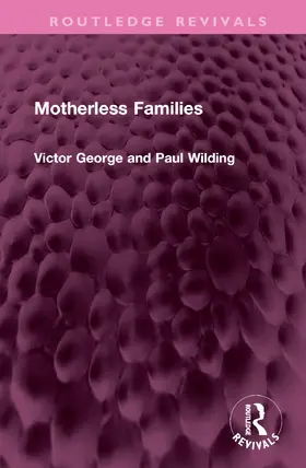 George / Wilding |  Motherless Families | Buch |  Sack Fachmedien