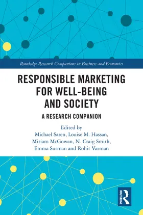 Surman / Saren / Hassan |  Responsible Marketing for Well-being and Society | Buch |  Sack Fachmedien