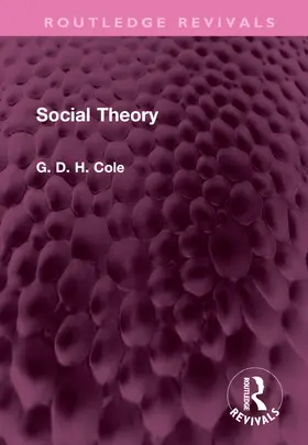 Cole |  Social Theory | Buch |  Sack Fachmedien