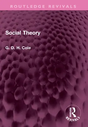 Cole |  Social Theory | Buch |  Sack Fachmedien
