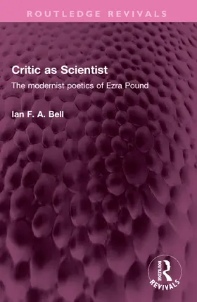 Bell |  Critic as Scientist | Buch |  Sack Fachmedien