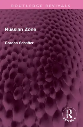Schaffer |  Russian Zone | Buch |  Sack Fachmedien