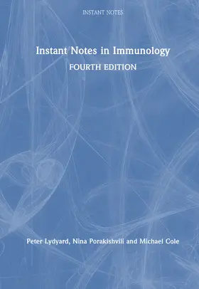 Cole / Lydyard / Porakishvili |  Instant Notes in Immunology | Buch |  Sack Fachmedien