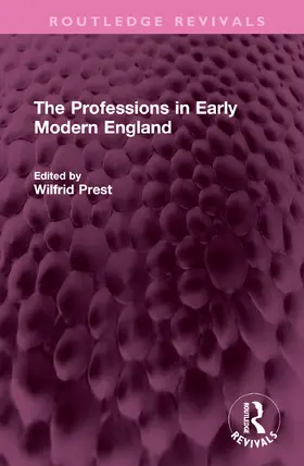 Prest |  The Professions in Early Modern England | Buch |  Sack Fachmedien