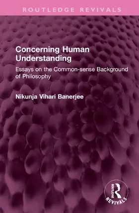 Banerjee |  Concerning Human Understanding | Buch |  Sack Fachmedien