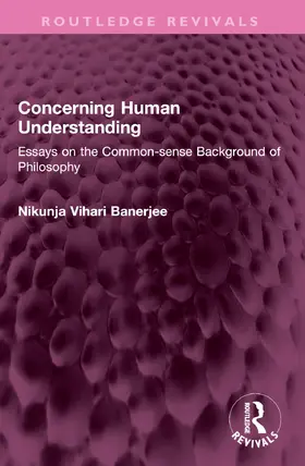 Banerjee |  Concerning Human Understanding | Buch |  Sack Fachmedien