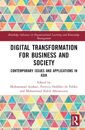 Almunawar / Anshari / Ordóñez de Pablos |  Digital Transformation for Business and Society | Buch |  Sack Fachmedien