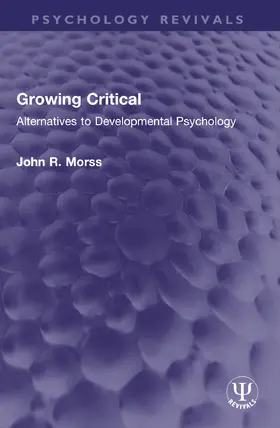 Morss |  Growing Critical | Buch |  Sack Fachmedien