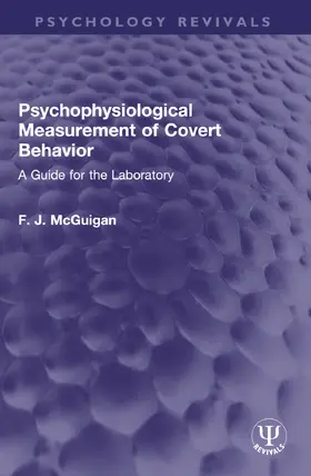 McGuigan |  Psychophysiological Measurement of Covert Behavior | Buch |  Sack Fachmedien