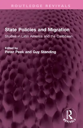 Standing / Peek |  State Policies and Migration | Buch |  Sack Fachmedien