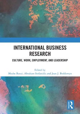 Banai / Stefanidis / Boddewyn |  International Business Research | Buch |  Sack Fachmedien