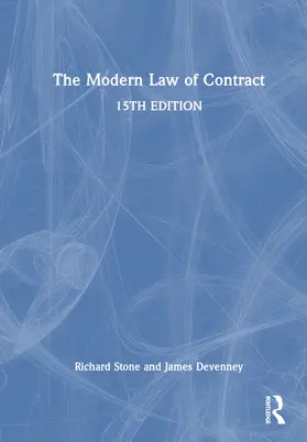 Stone / Devenney |  The Modern Law of Contract | Buch |  Sack Fachmedien