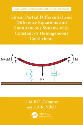 Braga da Costa Campos / Raio Vilela |  Linear Partial Differential and Difference Equations and Simultaneous Systems with Constant or Homogeneous Coefficients | Buch |  Sack Fachmedien