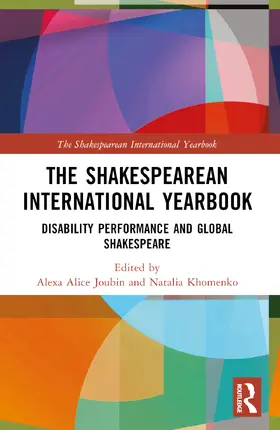Joubin / Khomenko / Schaap Williams |  The Shakespearean International Yearbook | Buch |  Sack Fachmedien