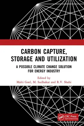 Goel / Sudhakar / Shahi |  Carbon Capture, Storage and Utilization | Buch |  Sack Fachmedien