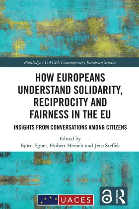 Egner / Heinelt / Steffek |  How Europeans Understand Solidarity, Reciprocity and Fairness in the EU | Buch |  Sack Fachmedien