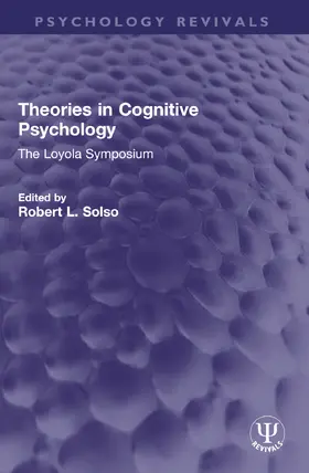 Solso |  Theories in Cognitive Psychology | Buch |  Sack Fachmedien