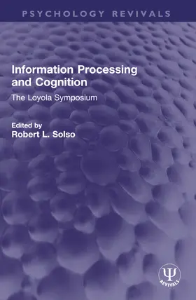 Solso |  Information Processing and Cognition | Buch |  Sack Fachmedien