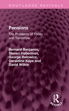 Benjamin / Haberman / Helowicz |  Pensions | Buch |  Sack Fachmedien