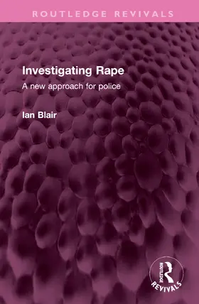 Blair | Investigating Rape | Buch | 978-1-032-74595-4 | www2.sack.de